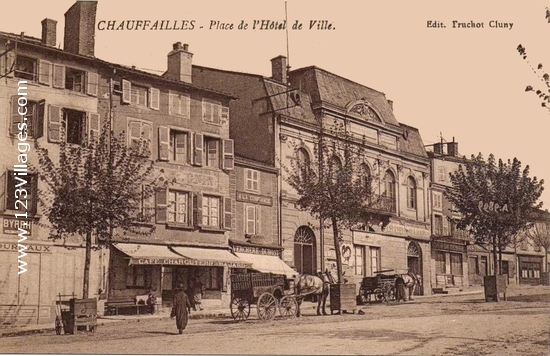 Carte postale de Chauffailles