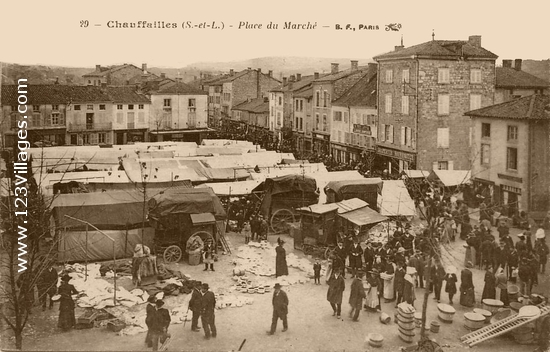 Carte postale de Chauffailles