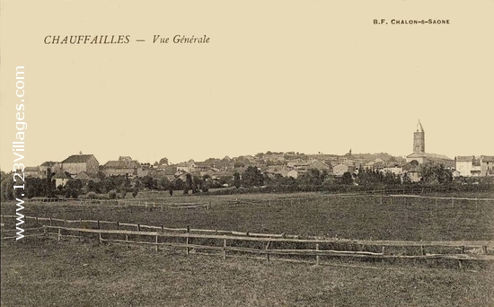 Carte postale de Chauffailles