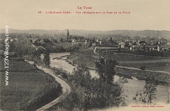 Carte postale de Lisle-sur-Tarn