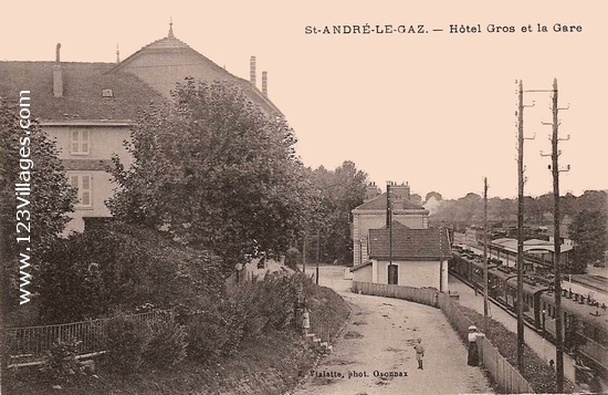 Carte postale de Saint-André-le-Gaz