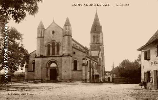 Carte postale de Saint-André-le-Gaz