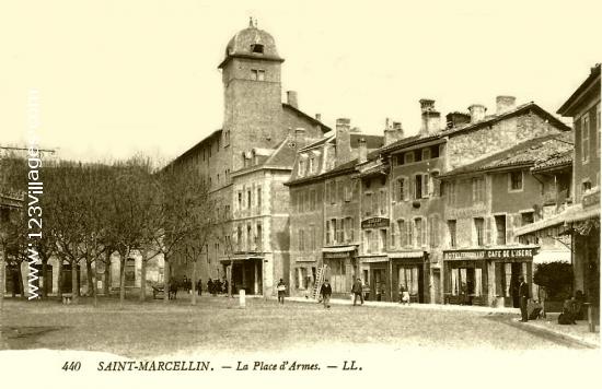 Carte postale de Saint-Marcellin