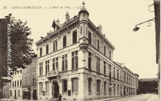 Carte postale de Saint-Marcellin