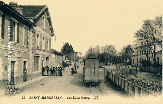 Carte postale de Saint-Marcellin