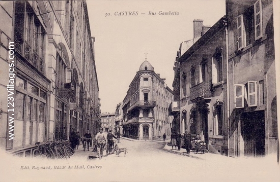 Carte postale de Castres