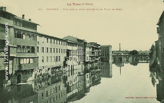 Carte postale de Castres