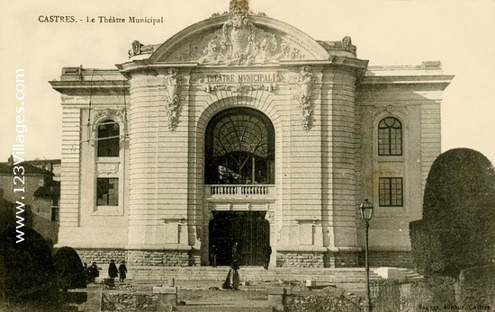 Carte postale de Castres