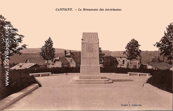 Carte postale de Cantigny