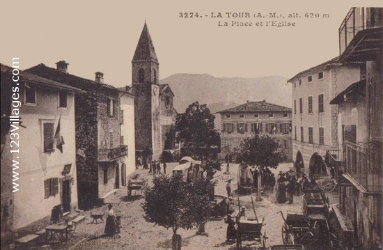 Carte postale de La Tour