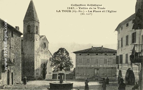 Carte postale de La Tour