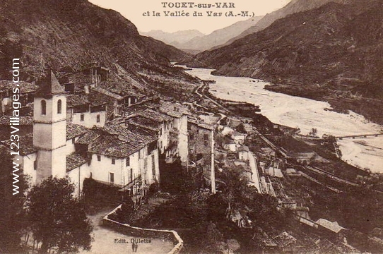 Carte postale de Touët-sur-Var