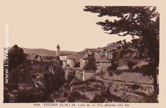 Carte postale de Toudon