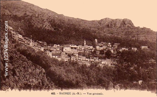 Carte postale de Saorge