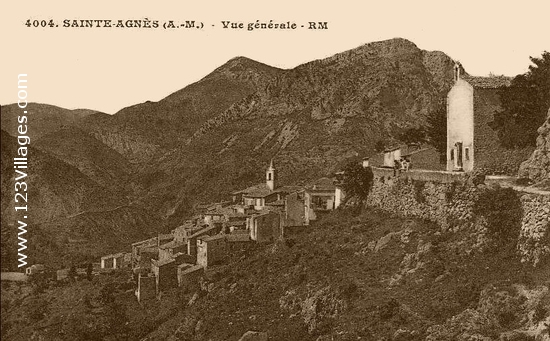 Carte postale de Sainte-Agnès