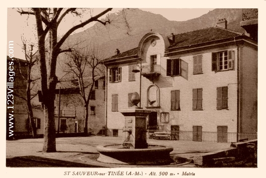 Carte postale de Saint-Sauveur-sur-Tinée