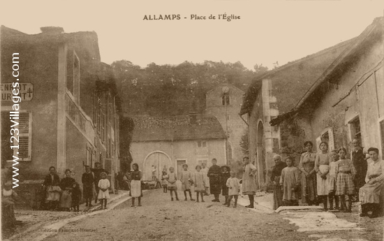 Carte postale de Allamps