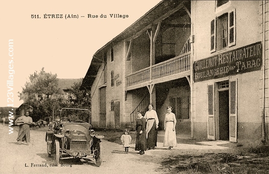 Carte postale de Étrez