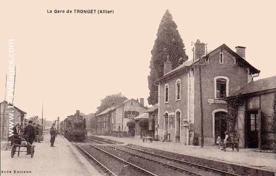 Carte postale de Tronget