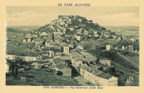 Carte postale de Cordes-sur-Ciel