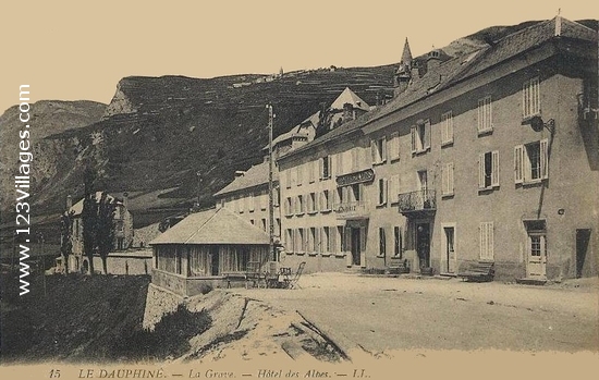 Carte postale de La Grave