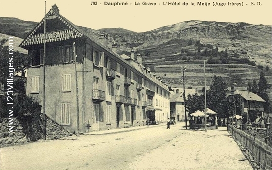 Carte postale de La Grave