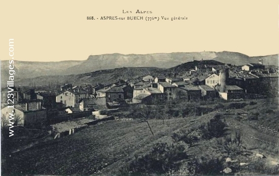 Carte postale de Aspres-sur-Buëch