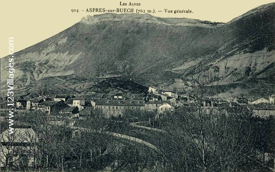 Carte postale de Aspres-sur-Buëch