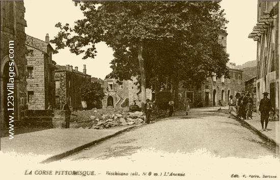 Carte postale de Petreto-Bicchisano