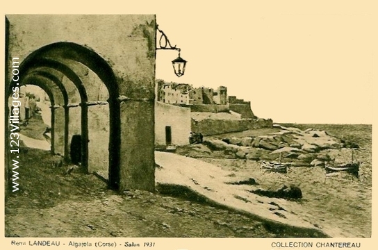 Carte postale de Algajola