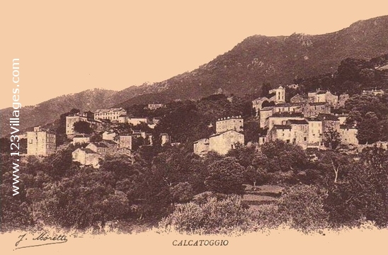 Carte postale de Calcatoggio