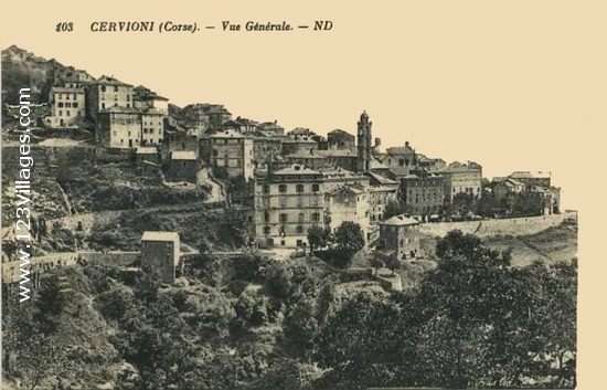 Carte postale de Cervione