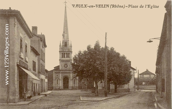 Carte postale de Vaulx-en-Velin