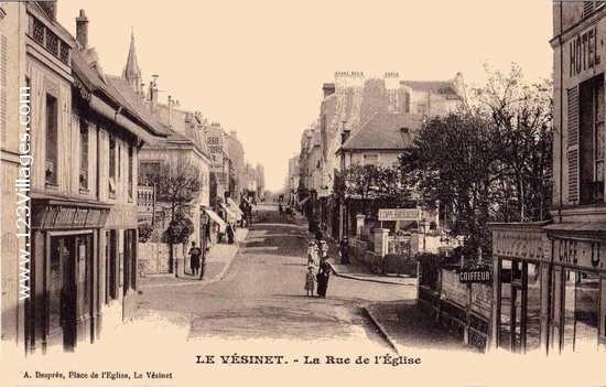 Carte postale de Vésinet