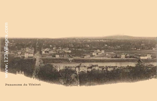 Carte postale de Vésinet