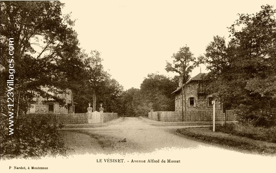 Carte postale de Vésinet