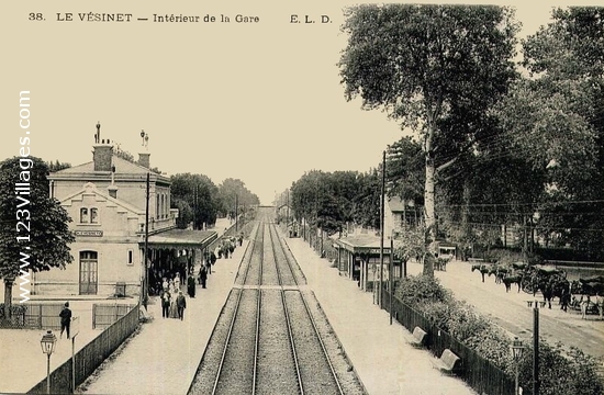 Carte postale de Vésinet