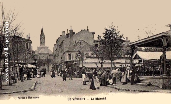 Carte postale de Vésinet