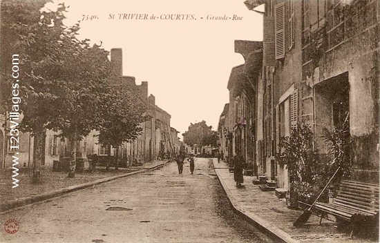 Carte postale de Saint-Trivier-de-Courtes