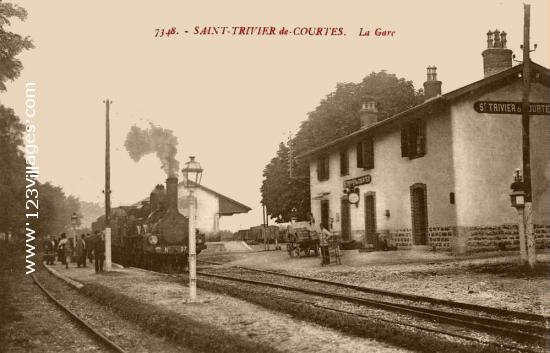 Carte postale de Saint-Trivier-de-Courtes