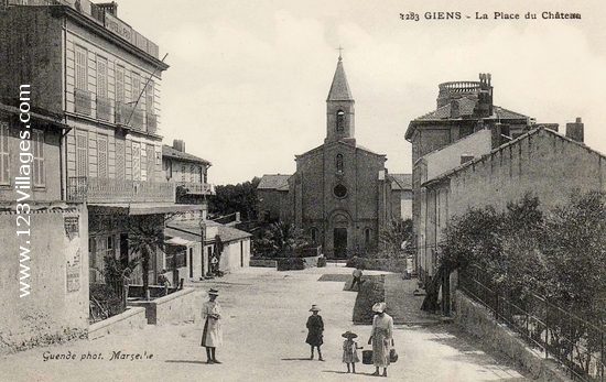 Carte postale de Giens