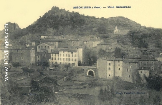 Carte postale de Méounes-lès-Montrieux