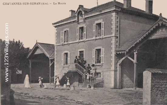 Carte postale de Chavannes-sur-Suran