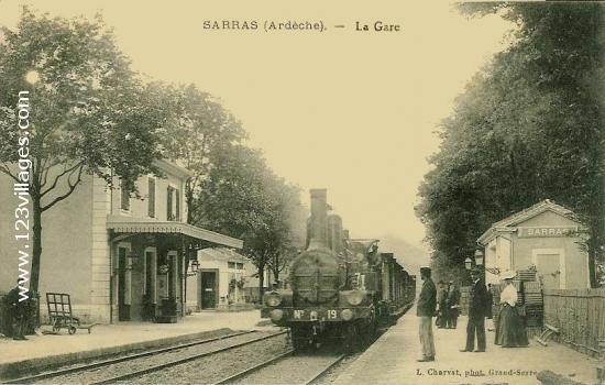 Carte postale de Sarras