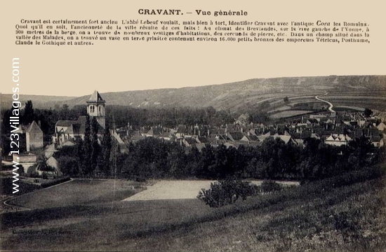 Carte postale de Cravant