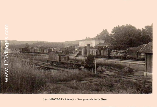 Carte postale de Cravant