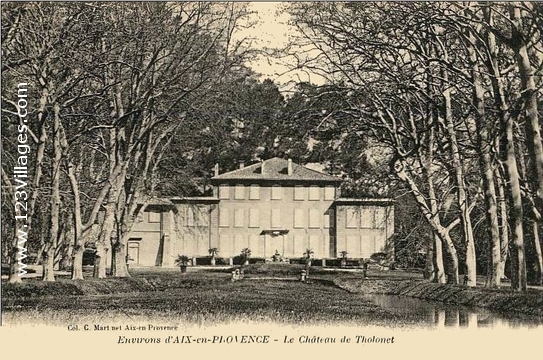 Carte postale de Tholonet