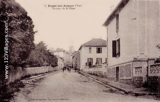 Carte postale de Puget-sur-Argens