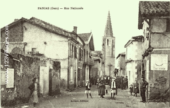 Carte postale de Panjas