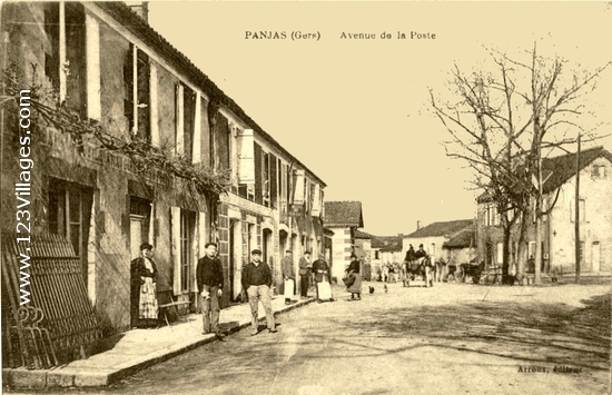 Carte postale de Panjas